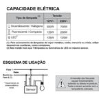 Sensor Presença Sobrepor Parede Mps40f Margirius