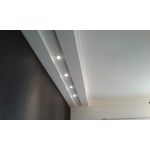 Spot Embutir Dicroica Quadrado Mr16 Plano Branco