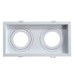 Spot De Embutir Mr16 Dicroica Duplo Recuado