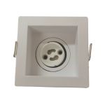 Spot De Embutir Mr11 Mini Dicroica Quadrado Recuado