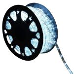 Mangueira Led Redonda 11mm Branco Frio 6500k 100m 220v C/ Conector