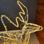 Armação Rena Led Natal Macho Média 3000k 8 Funções 127v