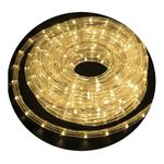 Mangueira Led Redonda 11mm 3000k 127v 25m C/ Conector