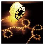Mangueira Led Redonda 11mm 3000k 127v 100m C/ Conector