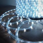Mangueira Led Redonda 11mm 6500k 127v 100m C/ Conector