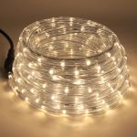 Mangueira Led Redonda 11mm 3000k 127v 100m C/ Conector