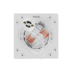 Spot Embutir Dicroica Quadrado Mr16 Plano Branco