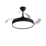 Ventilador De Teto Air Basic Retrátil Preto Bivolt