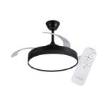 Ventilador De Teto Air Basic Retrátil Preto Bivolt