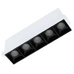 Spot Picco Embutir LED Soul 10W Branco C/ Recuo Preto 2700K