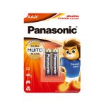 Pilha Palito Alcalina AAA² 2 Unidades Panasonic