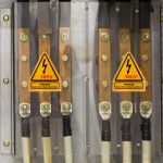 Adesivo Atenção Risco De Choque Elétrico Placa Sinalização 380v