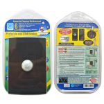 Sensor De Presença Com Fotocélula De Embutir Multifuncional Qi2mp Preto