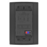 Sensor De Presença Com Fotocélula De Embutir Multifuncional Qi2mp Preto