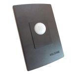 Sensor De Presença Com Fotocélula De Embutir Multifuncional Qi2mp Preto
