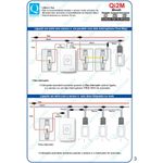 Sensor de Presença Parede Embutir 180º Qualitronix Qi2m