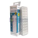 Lâmpada Luminária de Emergência Segurimax 23957 30 Leds