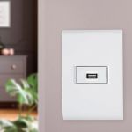 Módulo Tomada Carregador Usb 1,5a Branco Liz Tramontina