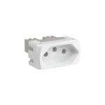 Módulo Tomada 2p+t 10a Branco Aria Tramontina