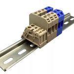 Trilho Din Metálico 50cm Para Quadro De Disjuntores