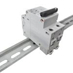 Trilho Din Metálico 50cm Para Quadro De Disjuntores