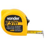 Trena Curta de Aço 7,5m x 22mm Com Trava Vonder