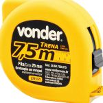 Trena Curta de Aço 7,5m x 22mm Com Trava Vonder