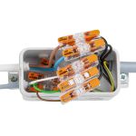 Kit 50 Conectores Wago 221-2411 Emenda Reta 2 Vias 4mm