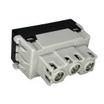 Módulo Tomada 2p+t 10a Preto Weg Refinatto