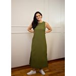 VESTIDO ELEUSA VERDE MUSGO