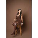 Conjunto Maria Maria Marrom