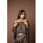 Vestido Bebella Marrom