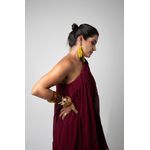 Vestido Luana Marsala