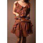 Vestido Helena Terracota