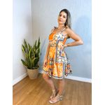 Vestido Isabel Laranja
