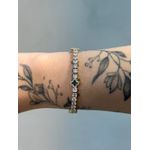 Pulseira Strass Trevo 20061 Dourado/preto