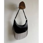 Bolsa Franja Metal 2406 Preto