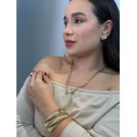 Cj Trevo Corrente 115019 Dourado