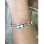 Bracelete Laço Det 27005 Dourado