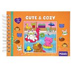 Livro P Colorir Cute E Cozy 