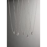 Colar Longo Inicial Diamante J Pra