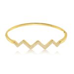 Bracelete Zig Crav 215174 Dourado