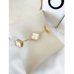 Pulseira Trevo Per 290023 Dourado