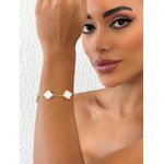 Pulseira Trevo Per 290023 Dourado