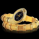 Relógio Cobra Dourado