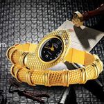 Relógio Cobra Dourado