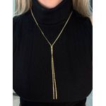 Cl Longo Gravata Dourado