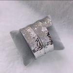 Brac Triplo Martelado Opa 110800 Prata
