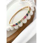 Brac Strass Color Dourado