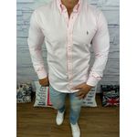 Camisa Manga Longa RL DFC Rosa claro⭐